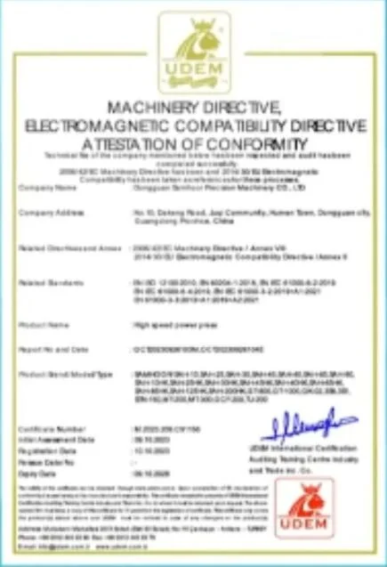 EU product CE certification
