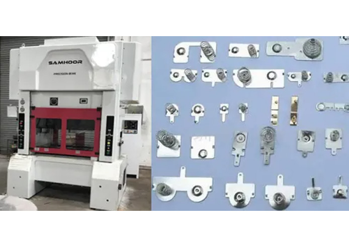 Precision Shrapnel Stamping Samhoor's Gantry Type Punch Press