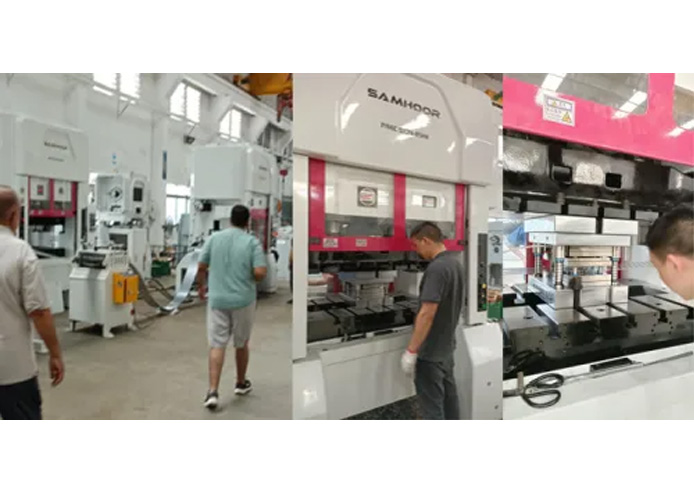 What is the connection between Samhoor's Precision Punching Machine and the current economic situation?