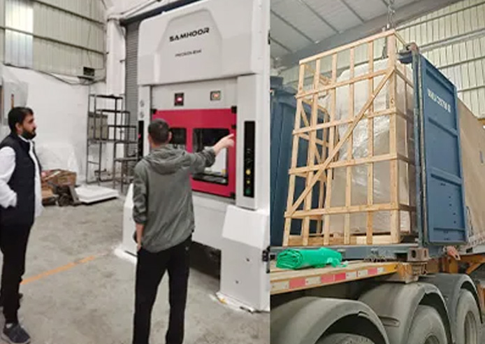 Samhoor precision punch press steady improvement of quality and efficiency