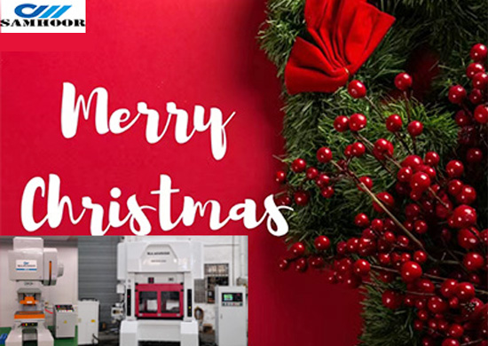 Samhoor High Speed Press Factory Wishes You A Merry Christmas!