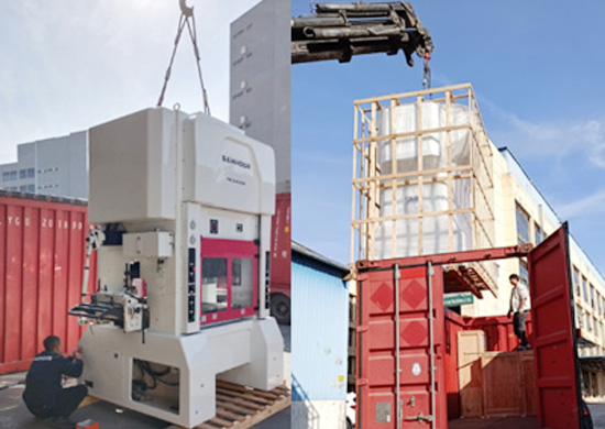 Each set of high speed punch press contains our care for you