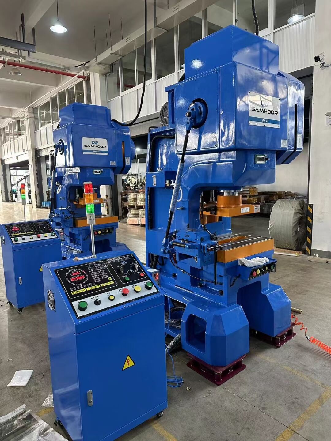 How fast is a stamping machine?