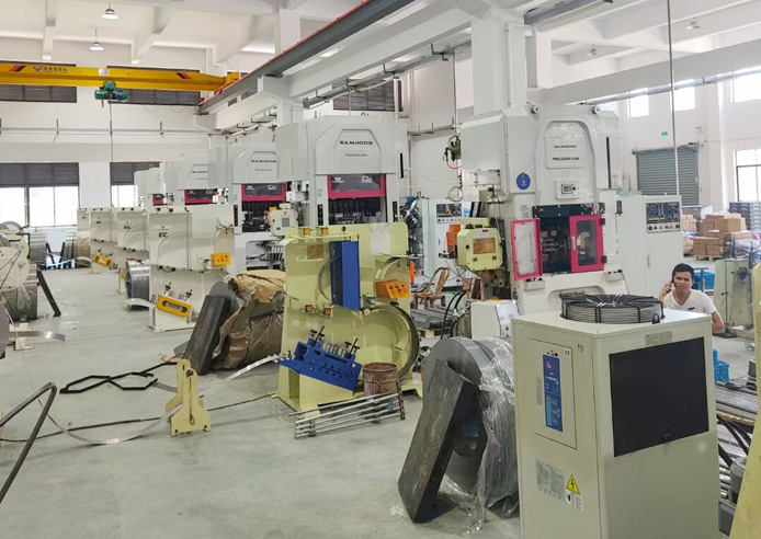 What is an H-frame press used for?