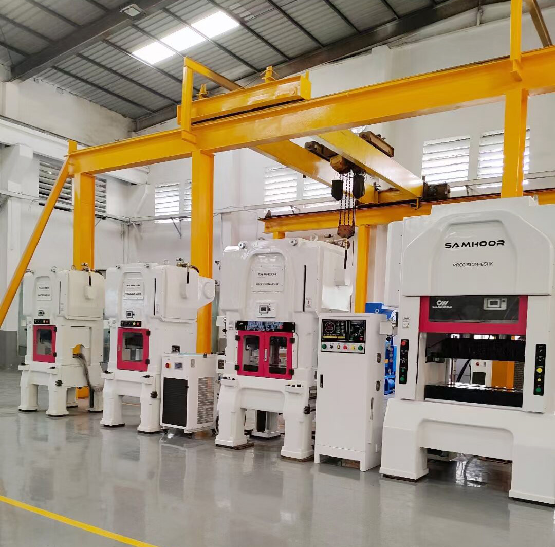 What is an H-frame press used for?