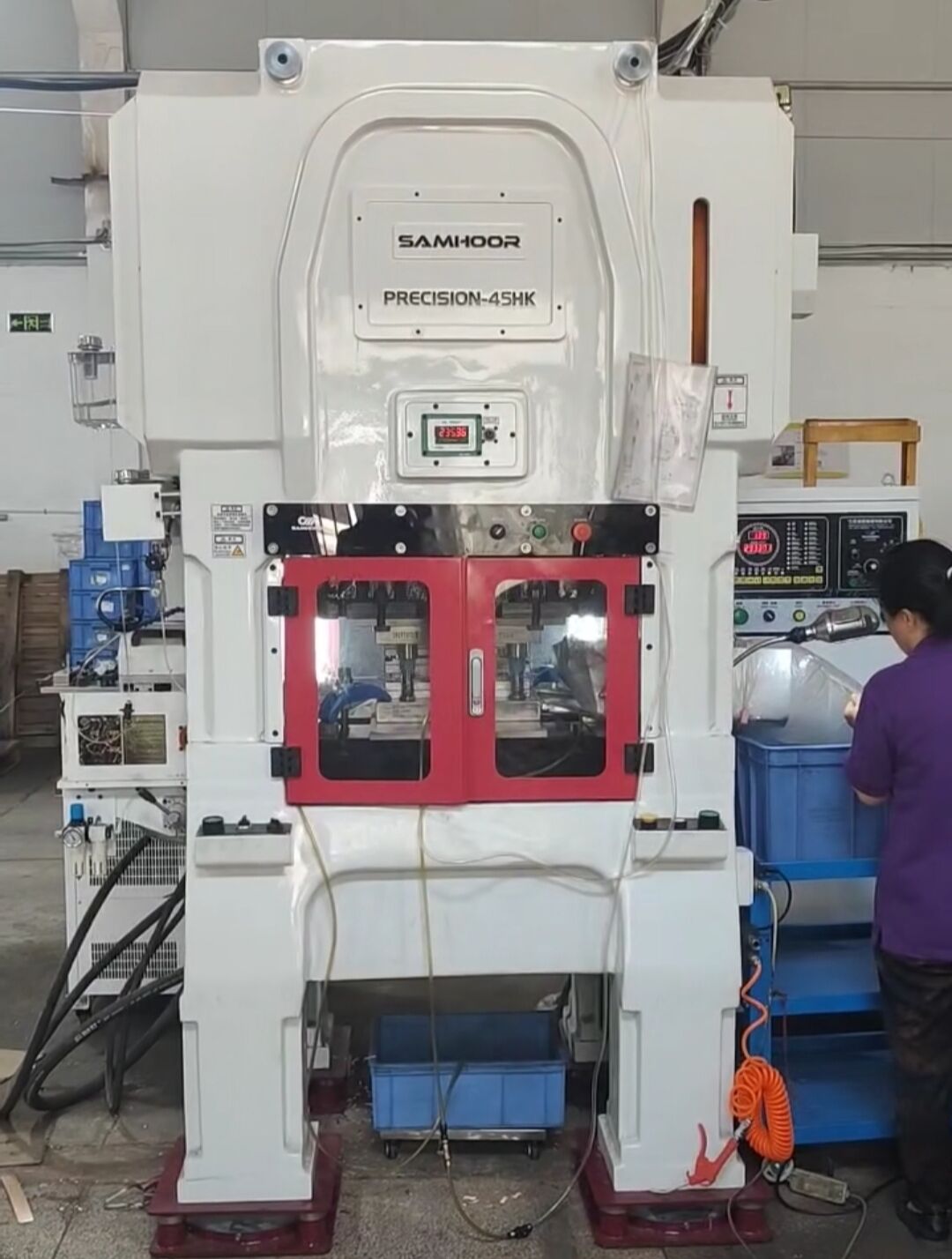 What is the price of a used punch press?