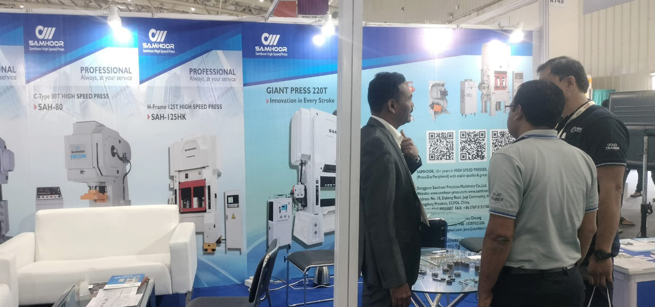 Samhoor Flexible at India IMTEX