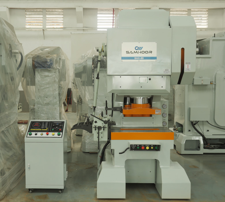 65 Ton C-Type Heat Sink High Speed Punch Press | SAH-65 Stamping Machine