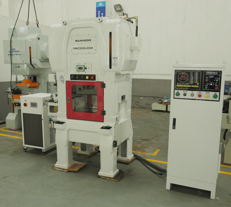 H-Frame 30 Ton Razor Wire Stamping Press Machine | SAMHOOR Manufacturer